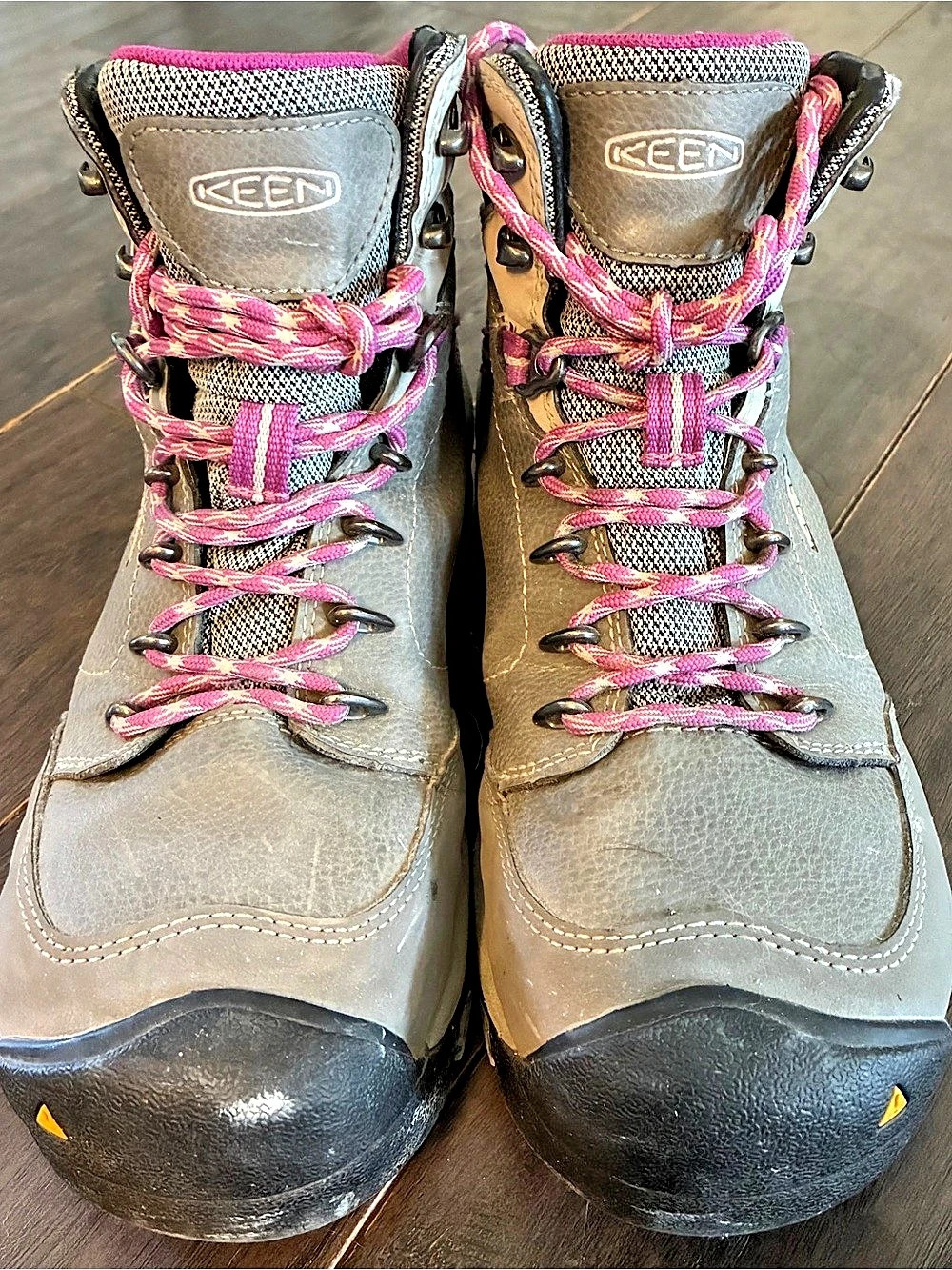 Keen Women's Waterproof Csa Canby Aluminum Toe Boots Size 8 Gray